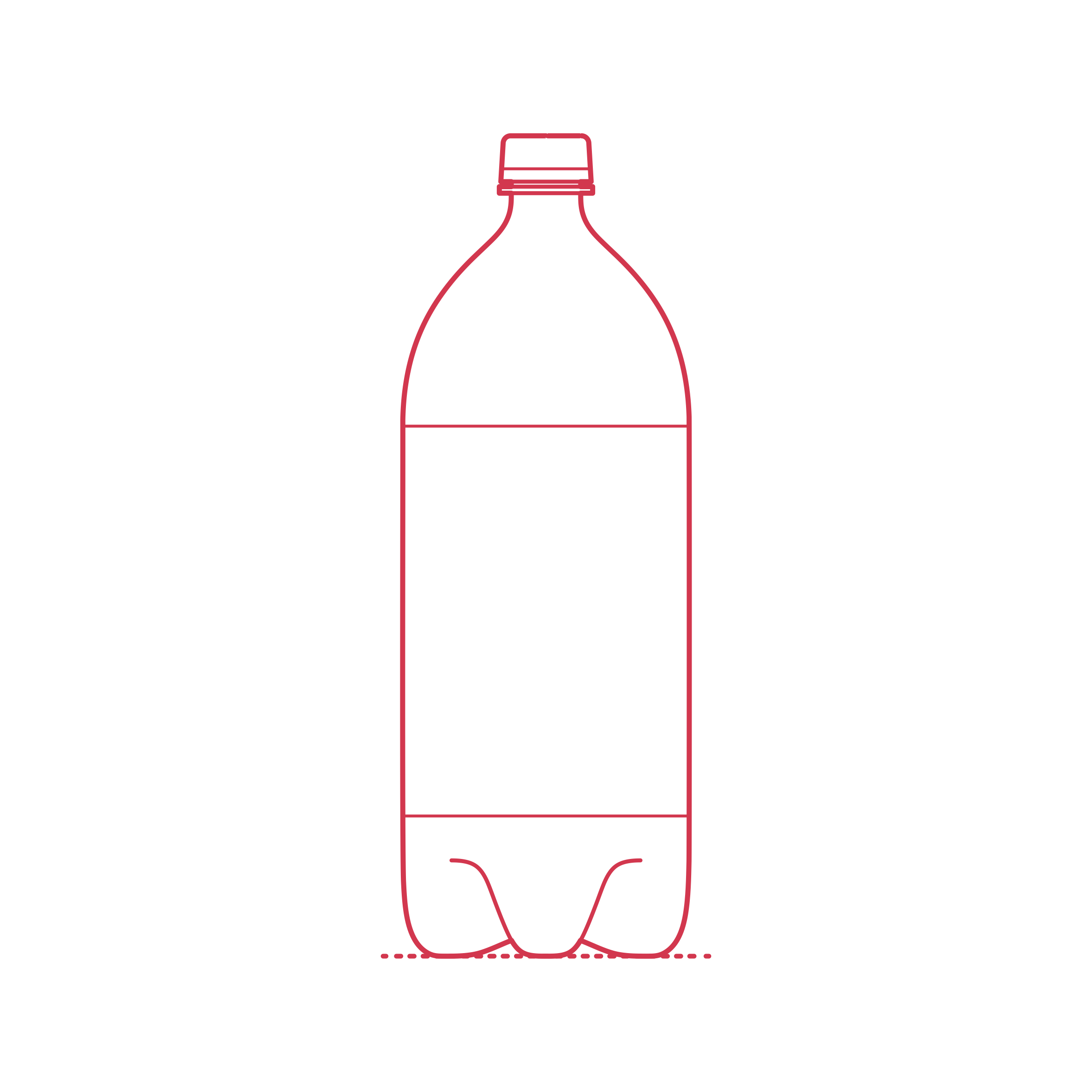 Objects Beverage Containers Soda Bottle 2 Liter Outline Svg Vector Free Vectors